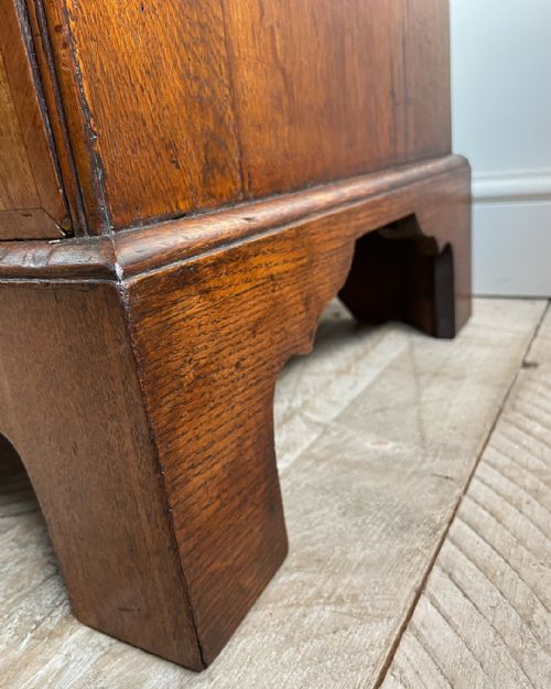 18TH CENTURY WALNUT CHEST ON CHEST - ADDITIONAL PHOTO 9