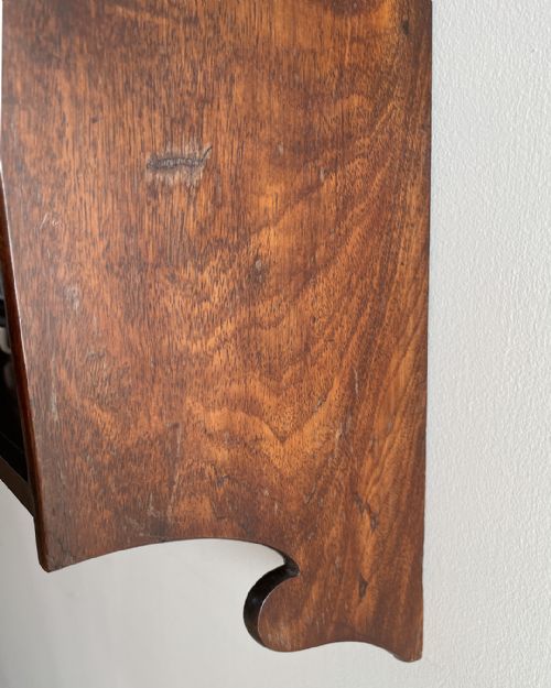 19TH CENTURY MAHOGANY SHELVES - ADDITIONAL PHOTO 4
