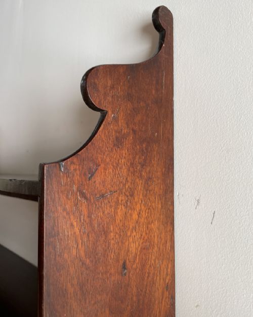 19TH CENTURY MAHOGANY SHELVES - ADDITIONAL PHOTO 5