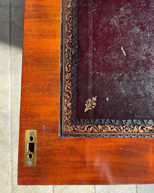 WILLIAM IV MAHOGANY WELLINGTON SECRETAIRE CHEST - ADDITIONAL PHOTO 8