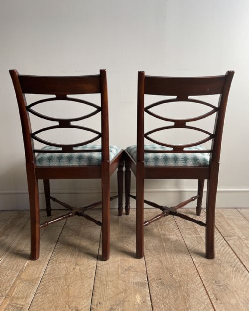 FINE PAIR OF REGENCY SIDE CHAIRS - ADDITIONAL PHOTO 6