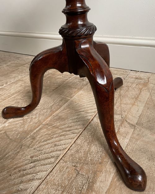 GEORGE III MAHOGANY URN STAND - ADDITIONAL PHOTO 3