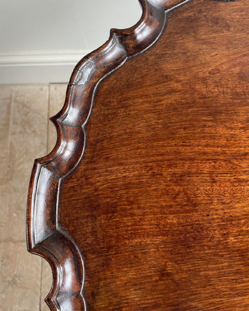 GEORGE III MAHOGANY URN STAND - ADDITIONAL PHOTO 4