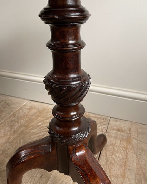 GEORGE III MAHOGANY URN STAND - ADDITIONAL PHOTO 5