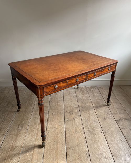 19TH CENTURY MAHOGANY WRITING DESK - ADDITIONAL PHOTO 1
