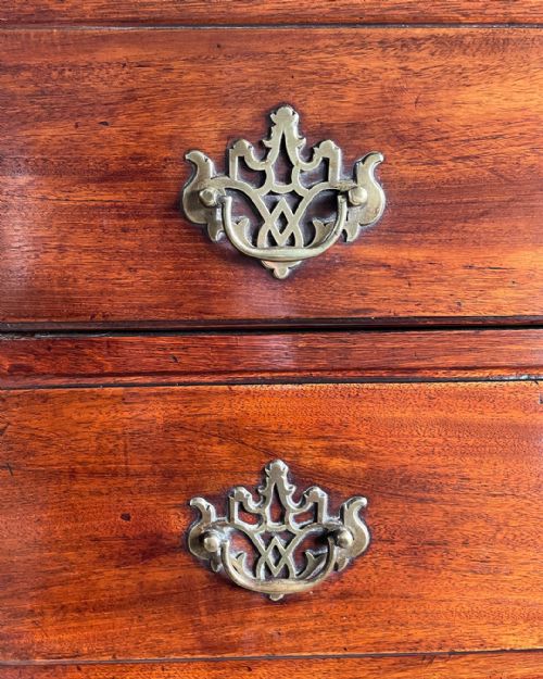 GEORGE III MAHOGANY SEMAINIER - ADDITIONAL PHOTO 6