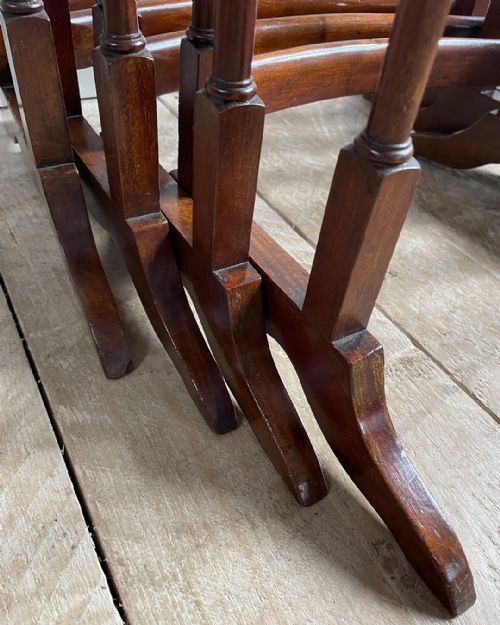 GOOD QUALITY NEST OF FOUR TABLES - ADDITIONAL PHOTO 7