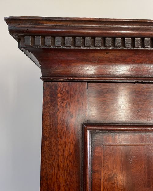 GEORGIAN MAHOGANY LINEN PRESS - ADDITIONAL PHOTO 7