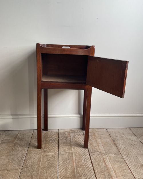 GEORGIAN MAHOGANY POT CUPBOARD - ADDITIONAL PHOTO 2