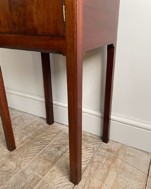 GEORGIAN MAHOGANY POT CUPBOARD - ADDITIONAL PHOTO 6