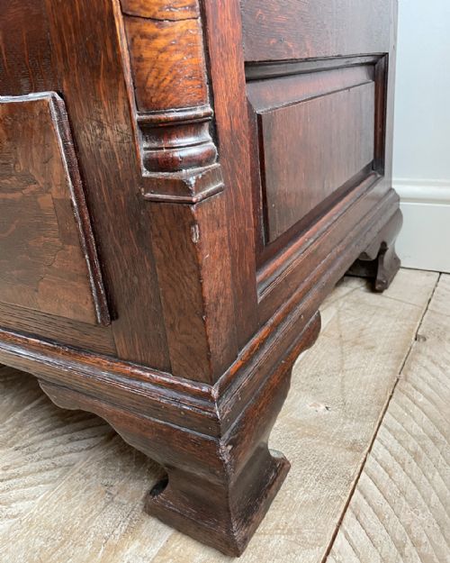 ANTIQUE OAK MULE CHEST - ADDITIONAL PHOTO 8