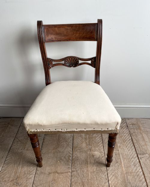 FINE SET OF EIGHT REGENCY MAHOGANY CHAIRS - ADDITIONAL PHOTO 7