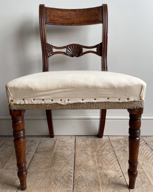 FINE SET OF EIGHT REGENCY MAHOGANY CHAIRS - ADDITIONAL PHOTO 8