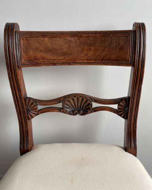 FINE SET OF EIGHT REGENCY MAHOGANY CHAIRS - ADDITIONAL PHOTO 9