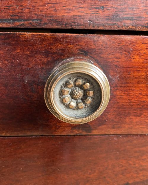 GEORGIAN MAHOGANY TRAY TOP POT CUPBOARD - ADDITIONAL PHOTO 9
