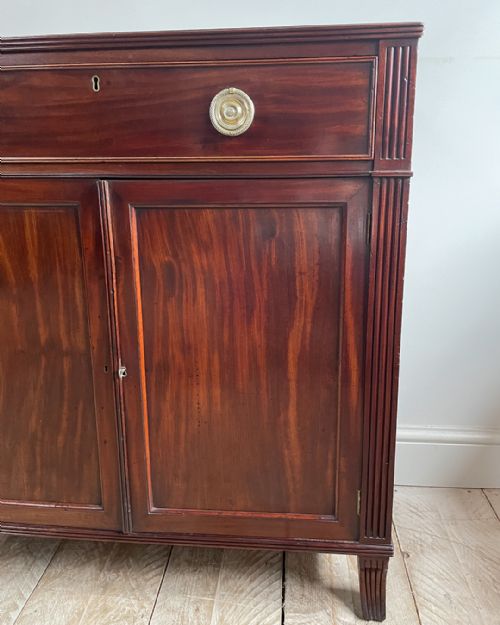 REGENCY MAHOGANY SIDE CABINET - ADDITIONAL PHOTO 5