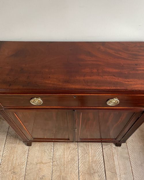 REGENCY MAHOGANY SIDE CABINET - ADDITIONAL PHOTO 6