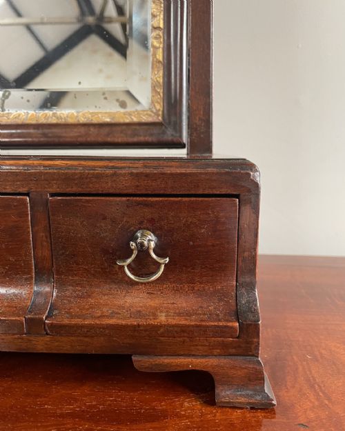 GEORGE III MAHOGANY TOILET MIRROR - ADDITIONAL PHOTO 8