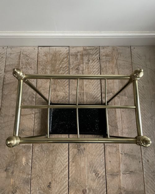 BRASS STICK STAND WITH EIGHT DIVISIONS - ADDITIONAL PHOTO 5
