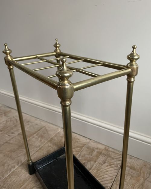 BRASS STICK STAND WITH EIGHT DIVISIONS - ADDITIONAL PHOTO 7