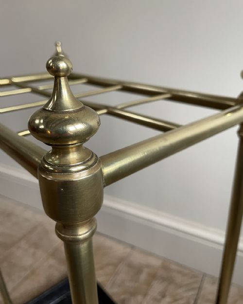 BRASS STICK STAND WITH EIGHT DIVISIONS - ADDITIONAL PHOTO 8
