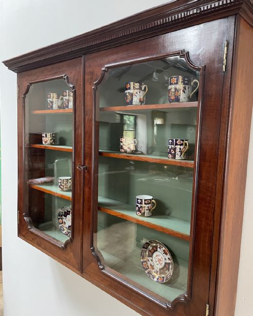LOVELY GLASSFRONTED WALL CABINET - ADDITIONAL PHOTO 3
