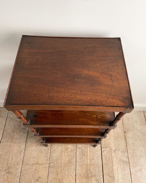 19TH CENTURY MAHOGANY WHATNOT - ADDITIONAL PHOTO 6