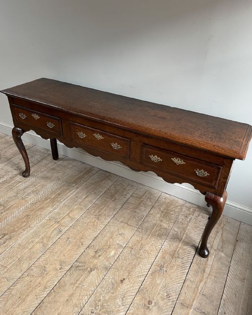 GEORGE II OAK DRESSER - ADDITIONAL PHOTO 5