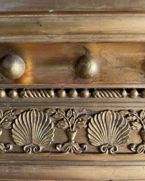 REGENCY GILT OVERMANTEL MIRROR - ADDITIONAL PHOTO 9