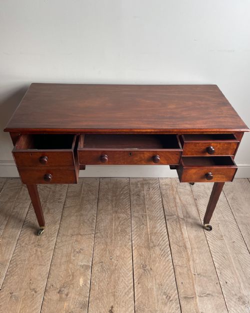 19TH CENTURY MAHOGANY DRESSING TABLE - ADDITIONAL PHOTO 5