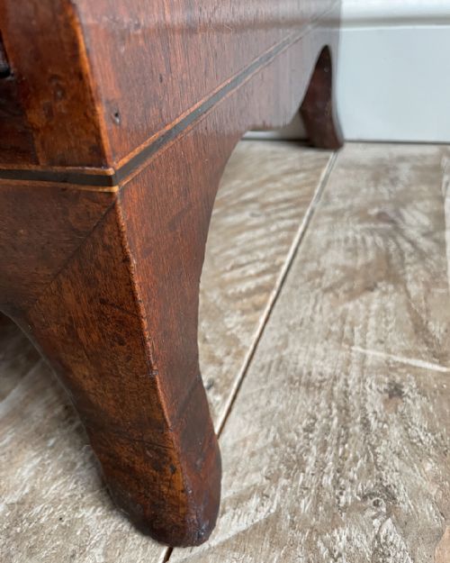GEORGIAN MAHOGANY CHEST OF DRAWERS - ADDITIONAL PHOTO 8