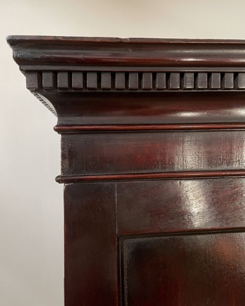 WONDERFUL ORIGINAL GEORGIAN MAHOGANY LINEN PRESS - ADDITIONAL PHOTO 8