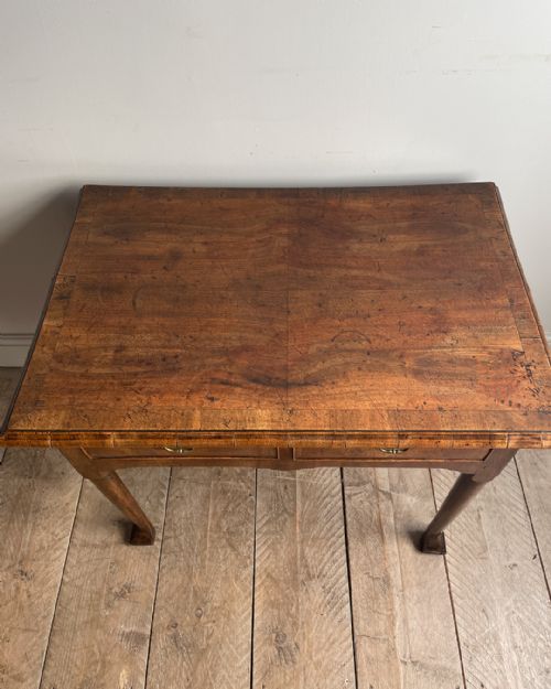LOVELY GEORGIAN WALNUT LOWBOY - ADDITIONAL PHOTO 6
