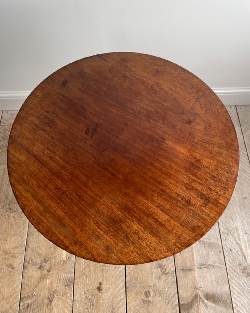 FINE QUALITY WILLIAM IV PEDESTAL LAMP TABLE - ADDITIONAL PHOTO 5
