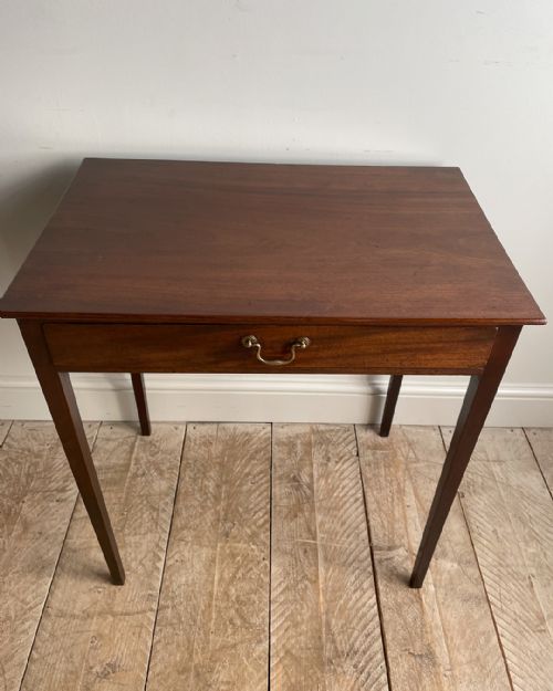 GEORGIAN MAHOGANY SIDE TABLE - ADDITIONAL PHOTO 3