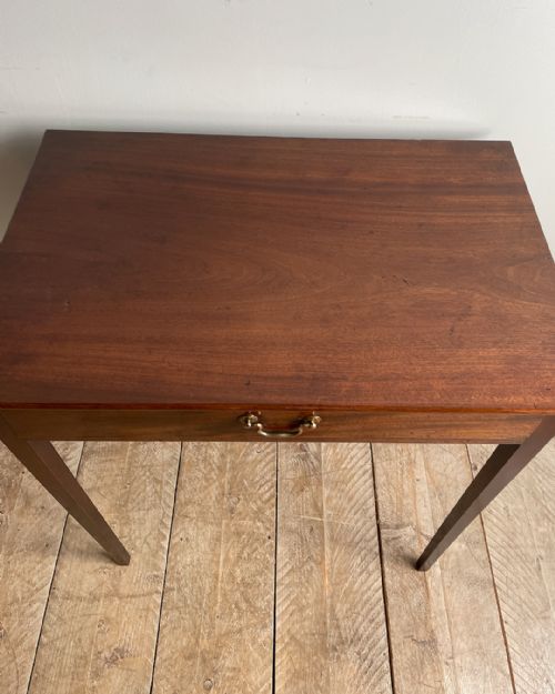 GEORGIAN MAHOGANY SIDE TABLE - ADDITIONAL PHOTO 4