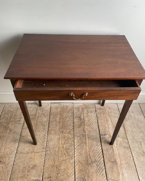 GEORGIAN MAHOGANY SIDE TABLE - ADDITIONAL PHOTO 5