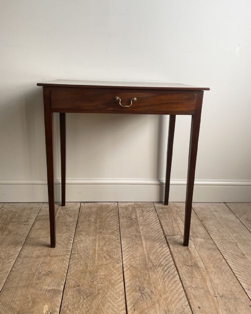 GEORGIAN MAHOGANY SIDE TABLE - ADDITIONAL PHOTO 6