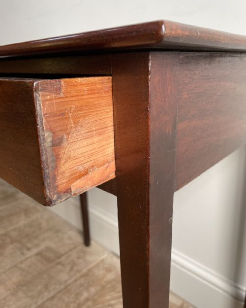GEORGIAN MAHOGANY SIDE TABLE - ADDITIONAL PHOTO 9