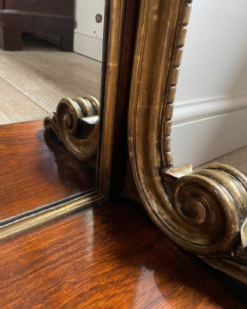 EXCEPTIONAL LATE REGENCY ROSEWOOD CONSOLE TABLE - ADDITIONAL PHOTO 5