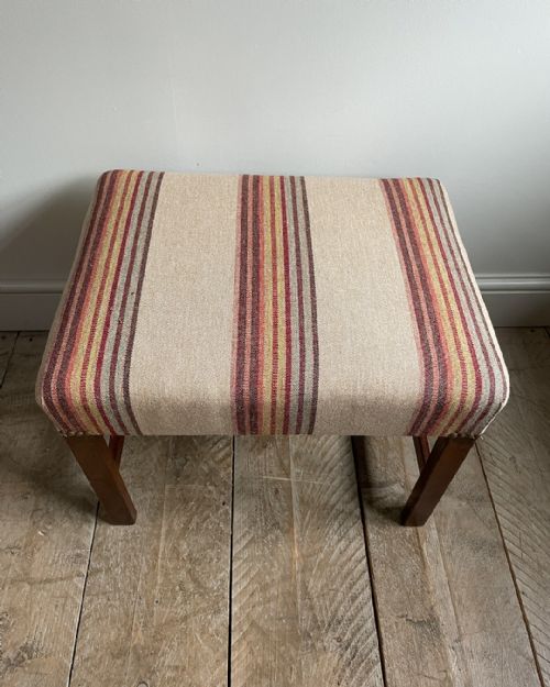 GEORGIAN MAHOGANY STOOL - ADDITIONAL PHOTO 2