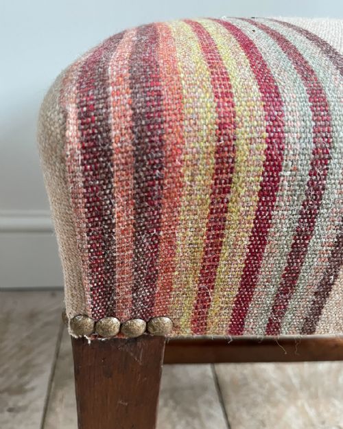 GEORGIAN MAHOGANY STOOL - ADDITIONAL PHOTO 5