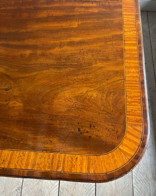 STUNNING REGENCY MAHOGANY BREAKFAST TABLE - ADDITIONAL PHOTO 6