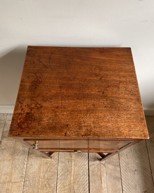 LOVELY FADED MAHOGANY GEORGIAN POT CUPBOARD - ADDITIONAL PHOTO 6