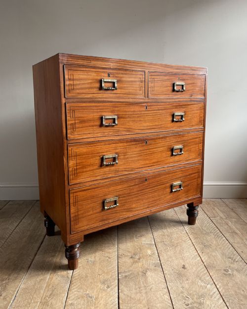 wonderful regency chest of drawers - CATEGORY: ANTIQUE CHEST OF DRAWERS - DATED REGENCY