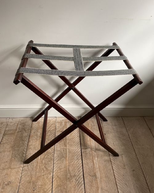 GEORGIAN MAHOGANY BUTLERS TRAY ON STAND - ADDITIONAL PHOTO 9