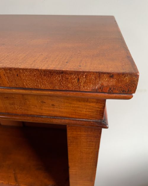 HANDSOME 19TH CENTURY OPEN BOOKCASE - ADDITIONAL PHOTO 4