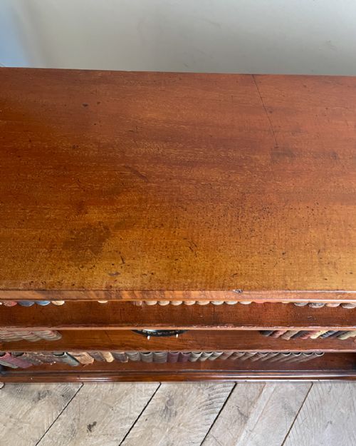 HANDSOME 19TH CENTURY OPEN BOOKCASE - ADDITIONAL PHOTO 6
