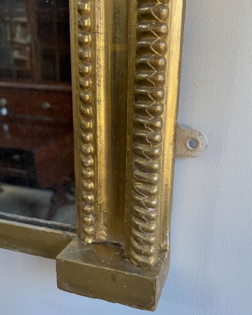 VICTORIAN GILT OVERMANTEL MIRROR - ADDITIONAL PHOTO 5