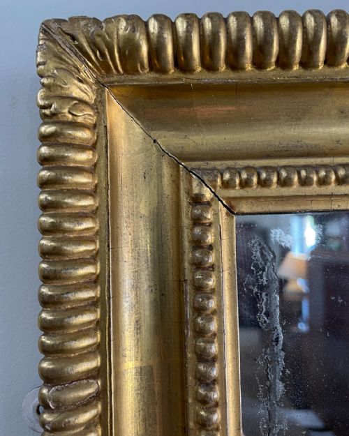 VICTORIAN GILT OVERMANTEL MIRROR - ADDITIONAL PHOTO 8